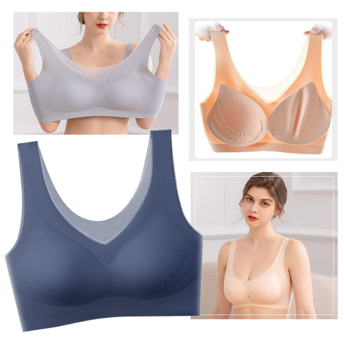 Reggiseno ultrasottile in seta di ghiaccio senza cuciture - Ozerty