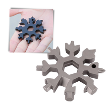 Carica l&#39;immagine nel visualizzatore di Gallery, Multiutensile a fiocco di neve in acciaio inossidabile 18-in-1 - Ozerty
