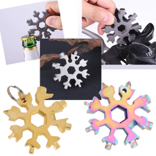 Carica l&#39;immagine nel visualizzatore di Gallery, Multiutensile a fiocco di neve in acciaio inossidabile 18-in-1 - Ozerty
