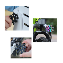 Carica l&#39;immagine nel visualizzatore di Gallery, Multiutensile a fiocco di neve in acciaio inossidabile 18-in-1 - Ozerty
