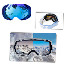 Carica l&#39;immagine nel visualizzatore di Gallery, Occhiali da neve con pacchetto di lenti - Ozerty
