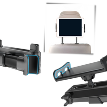 Carica l&#39;immagine nel visualizzatore di Gallery, Supporto per tablet e telefono sul sedile posteriore dell&#39;auto - Ozerty
