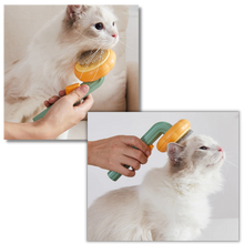 Carica l&#39;immagine nel visualizzatore di Gallery, Spazzola per animali autopulente a forma di zucca - Ozerty
