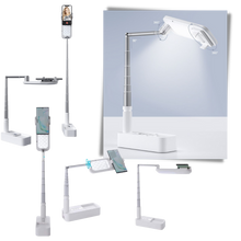 Carica l&#39;immagine nel visualizzatore di Gallery, Supporto per smartphone integrato nel kit di luci Bluetooth - Ozerty
