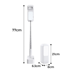 Carica l&#39;immagine nel visualizzatore di Gallery, Supporto per smartphone integrato nel kit di luci Bluetooth - Ozerty
