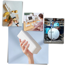 Carica l&#39;immagine nel visualizzatore di Gallery, Supporto per smartphone integrato nel kit di luci Bluetooth
