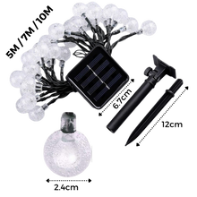 Carica l&#39;immagine nel visualizzatore di Gallery, Stringa di luce solare a ghirlanda - Ozerty
