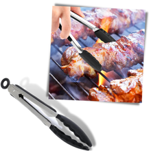 Carica l&#39;immagine nel visualizzatore di Gallery, Pinza per barbecue con impugnatura in silicone - Ozerty
