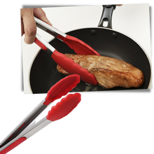 Carica l&#39;immagine nel visualizzatore di Gallery, Pinza per barbecue con impugnatura in silicone - Ozerty
