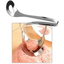 Carica l&#39;immagine nel visualizzatore di Gallery, Cucchiaio da polpetta in acciaio inossidabile - Ozerty
