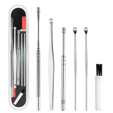 Carica l&#39;immagine nel visualizzatore di Gallery, Set di strumenti per la pulizia del cerume in acciaio inossidabile - Ozerty

