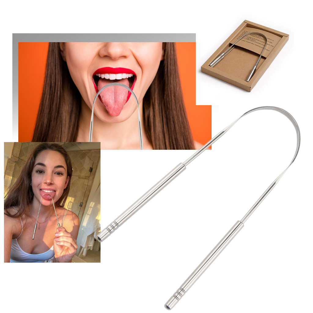 Puliscilingua in acciaio inox - Ozerty