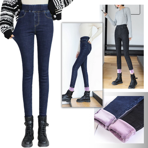 Jeggings termici in pile da donna - Ozerty