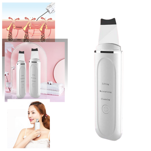 Scrubber ultrasonico per la pulizia profonda del viso - Ozerty