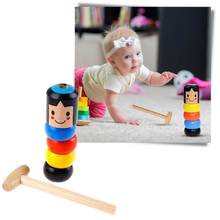 Carica l&#39;immagine nel visualizzatore di Gallery, Giocattolo magico infrangibile dell&#39;uomo di legno - Ozerty
