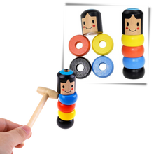 Carica l&#39;immagine nel visualizzatore di Gallery, Giocattolo magico infrangibile dell&#39;uomo di legno - Ozerty
