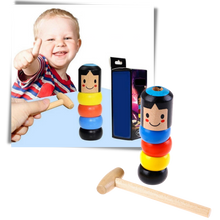 Carica l&#39;immagine nel visualizzatore di Gallery, Giocattolo magico infrangibile dell&#39;uomo di legno - Ozerty
