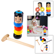 Carica l&#39;immagine nel visualizzatore di Gallery, Giocattolo magico infrangibile dell&#39;uomo di legno - Ozerty
