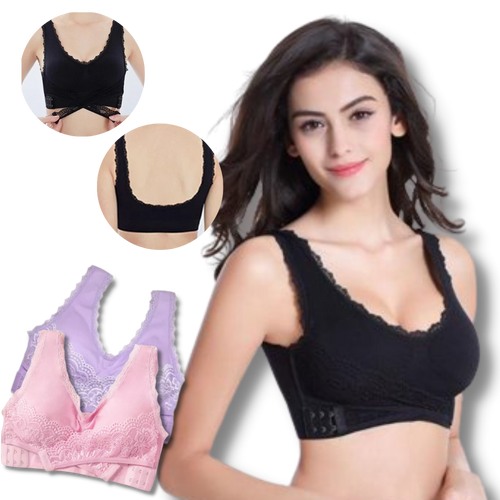 Reggiseno push up senza fili senza cuciture  - Ozerty