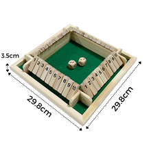 Carica l&#39;immagine nel visualizzatore di Gallery, Gioco di dadi in legno - Ozerty
