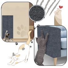 Carica l&#39;immagine nel visualizzatore di Gallery, Tappetino adesivo da parete per gatti - Ozerty
