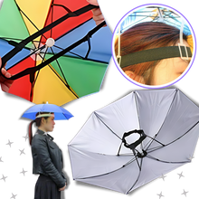 Carica l&#39;immagine nel visualizzatore di Gallery, Cappello regolabile con ombrello senza mani - Ozerty
