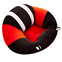 Carica l&#39;immagine nel visualizzatore di Gallery, Cuscino igienico regolabile per seggiolino per bambini -Strisce nero rosso - Ozerty
