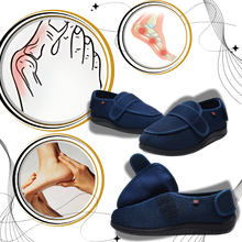 Carica l&#39;immagine nel visualizzatore di Gallery, Scarpe ortopediche diabetiche regolabili - Ozerty

