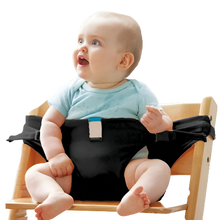 Carica l&#39;immagine nel visualizzatore di Gallery, Seggiolone portatile regolabile -Nero - Ozerty
