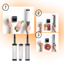 Carica l&#39;immagine nel visualizzatore di Gallery, Affettatrice Manuale con Regolazione dello Spessore - Ozerty
