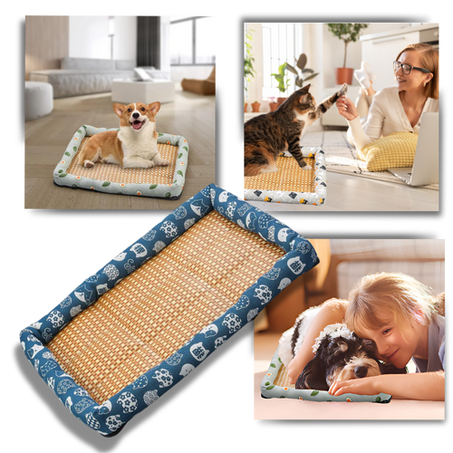 Tappetino per animali domestici con tecnologia di raffreddamento antiscivolo - Ozerty