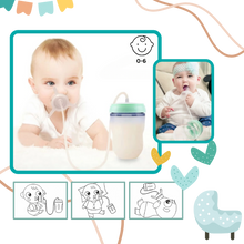 Carica l&#39;immagine nel visualizzatore di Gallery, Biberon per autoalimentazione con valvola anticolica - Ozerty
