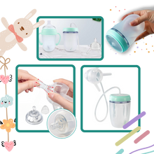 Carica l&#39;immagine nel visualizzatore di Gallery, Biberon per autoalimentazione con valvola anticolica - Ozerty
