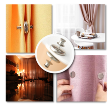 Carica l&#39;immagine nel visualizzatore di Gallery, Clip per tende magnetiche anti-perdita - Ozerty
