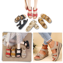 Carica l&#39;immagine nel visualizzatore di Gallery, Sandali ortopedici da donna con supporto all&#39;arco plantare - Ozerty
