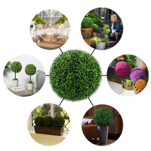 Carica l&#39;immagine nel visualizzatore di Gallery, Palline topiarie di erba sintetica - Ozerty
