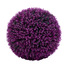 Carica l&#39;immagine nel visualizzatore di Gallery, Palline topiarie di erba sintetica -Viola/25 cmViola/30 cmViola/40cm - Ozerty

