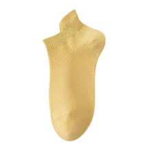Carica l&#39;immagine nel visualizzatore di Gallery, Calzini in cotone traspiranti e morbidi -Giallo latte/EU35-40 - Ozerty

