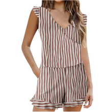 Carica l&#39;immagine nel visualizzatore di Gallery, Pagliaccetto da bagno con reggiseno incorporato -Strisce - Ozerty
