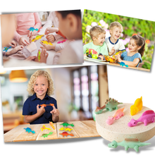 Carica l&#39;immagine nel visualizzatore di Gallery, Dinosauro da dito con fionda appiccicosa - Ozerty
