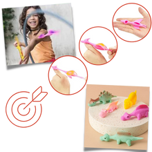 Carica l&#39;immagine nel visualizzatore di Gallery, Dinosauro da dito con fionda appiccicosa - Ozerty
