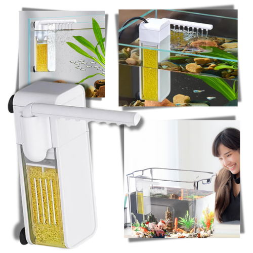 Pompa Filtro per Acquario Resistente ai Blocchi - Ozerty