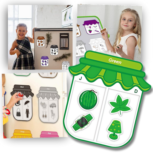 Magneti educativi colorati - Ozerty