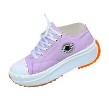 Carica l&#39;immagine nel visualizzatore di Gallery, Sneaker in tela antiscivolo comodamente rialzata -Viola/EU35Viola/EU36Viola/EU37Viola/EU38Viola/EU39Viola/EU40Viola/EU41Viola/EU42 - Ozerty

