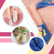 Carica l&#39;immagine nel visualizzatore di Gallery, Calzini divertenti in velluto corallo - Ozerty
