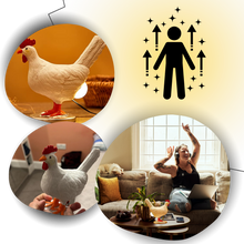 Carica l&#39;immagine nel visualizzatore di Gallery, Lampada accogliente a forma di uovo di gallina - Ozerty
