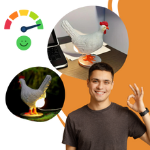 Carica l&#39;immagine nel visualizzatore di Gallery, Lampada accogliente a forma di uovo di gallina - Ozerty
