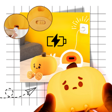 Carica l&#39;immagine nel visualizzatore di Gallery, Deliziosa Lampada Notturna a Forma di Zucca Triste - Ozerty
