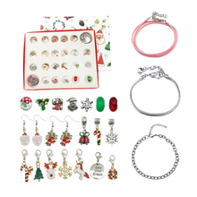 Carica l&#39;immagine nel visualizzatore di Gallery, Calendario dell&#39;Avvento 24 Giorni con Gioielli Fai-da-Te -Multicolore - Ozerty
