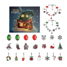 Carica l&#39;immagine nel visualizzatore di Gallery, Calendario dell&#39;Avvento 24 Giorni con Gioielli Fai-da-Te -Casa dei Puffi - Ozerty
